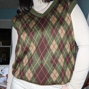 ANY OFFER ACCEPTED!!!  Vintage Royal Prestige argyle sweater vest size large